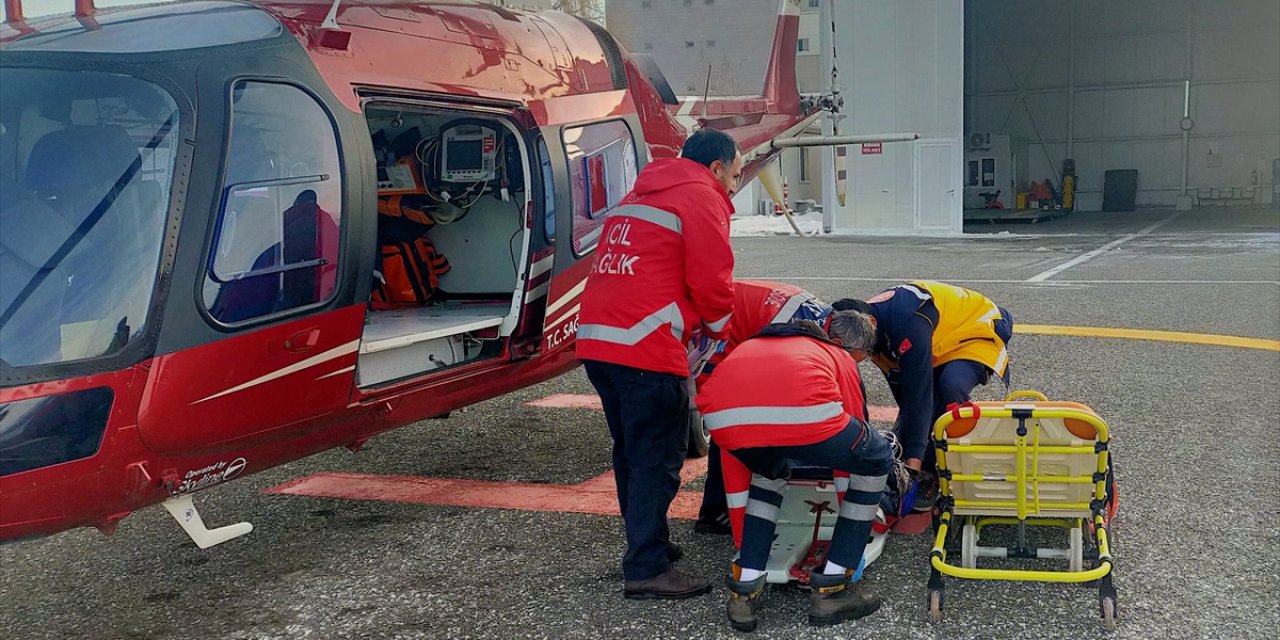 "Dadaş 25 Hava Ambulansı" 10 ildeki hastaların imdadına yetişiyor