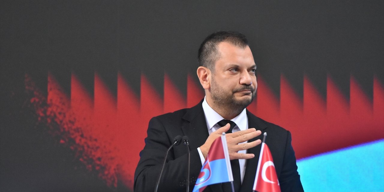 Trabzonspor'da yeniden başkanlığa seçilen Ertuğrul Doğan delegelere seslendi: