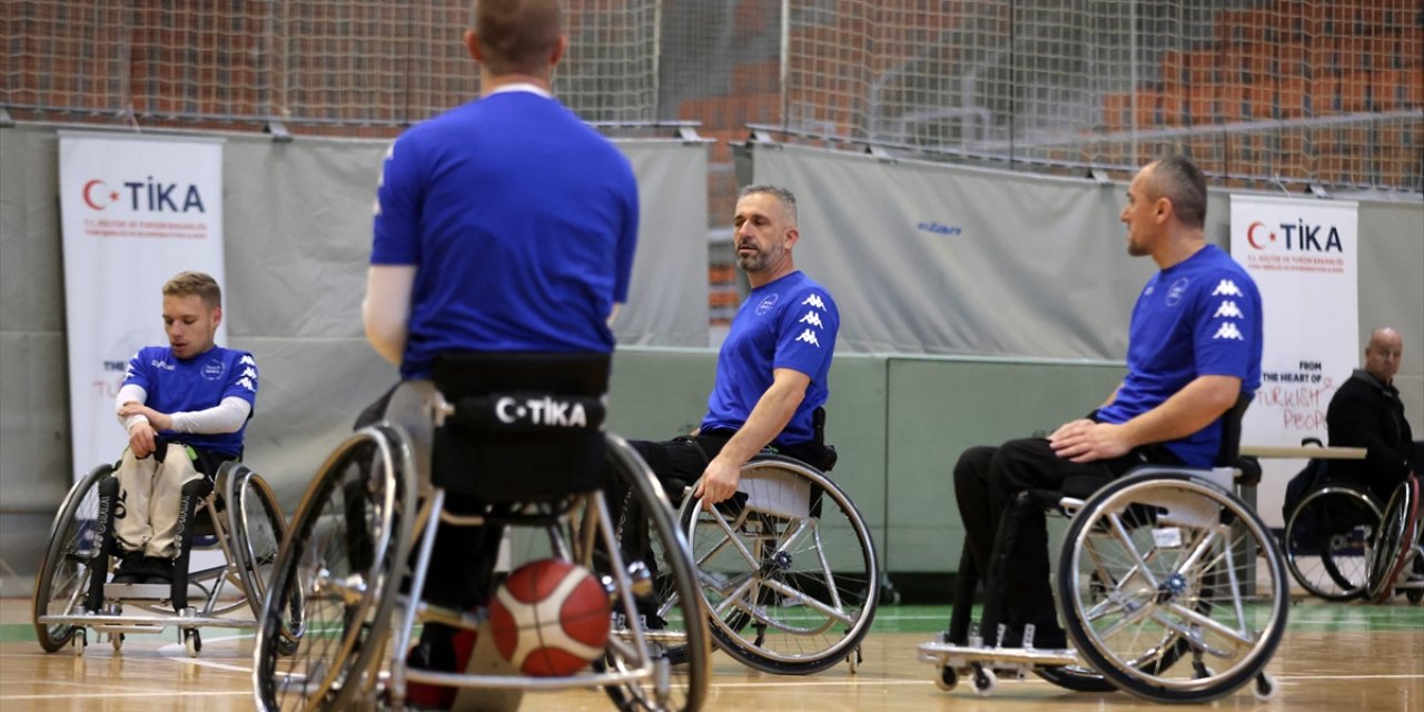 TİKA'dan Bosna Hersek'teki engelli basketbolculara destek