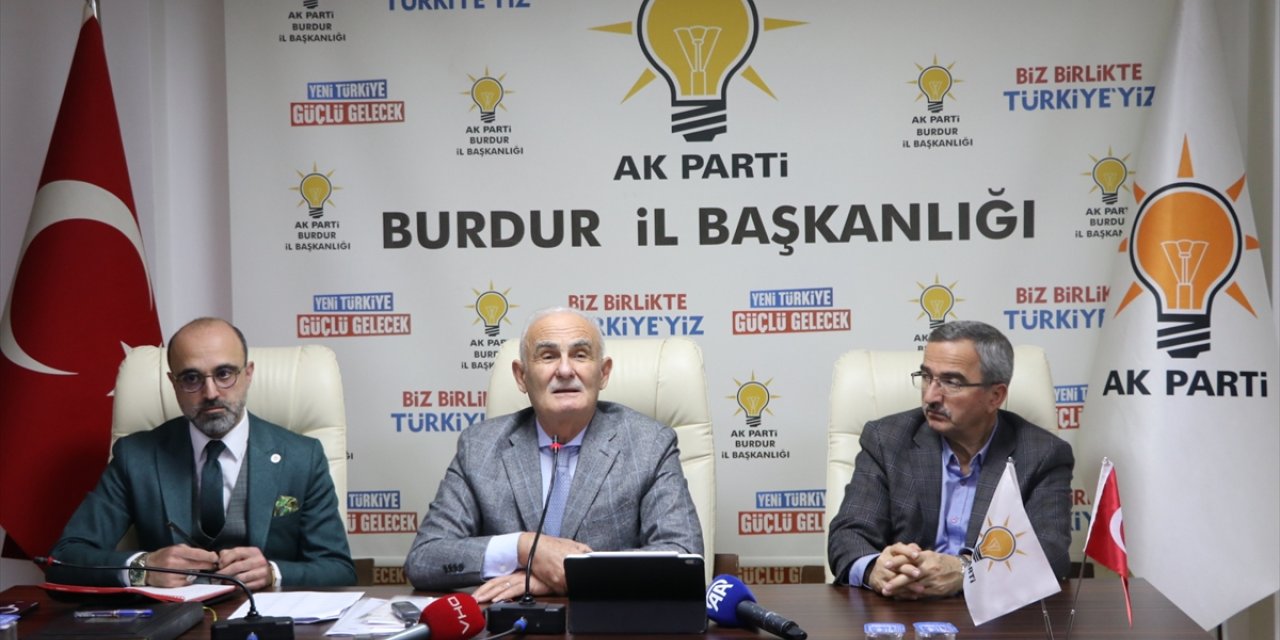 AK Parti Genel Başkan Yardımcısı Yılmaz, Burdur'da konuştu: