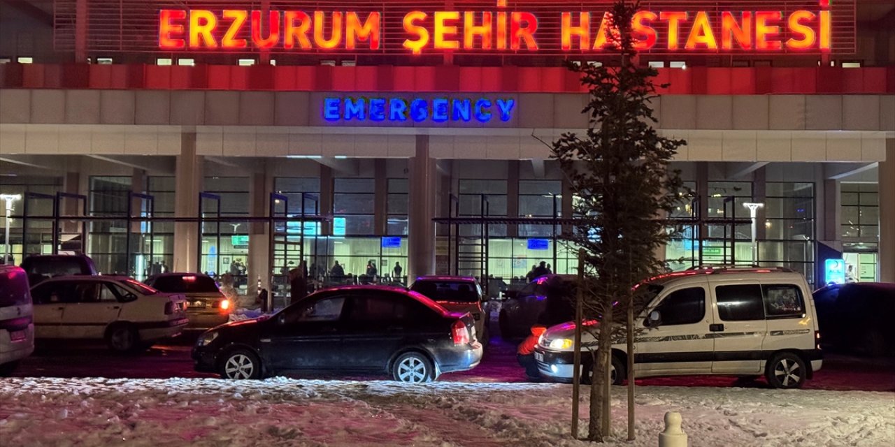 Erzurum'da karbonmonoksit gazından zehirlenen 21 kişi hastaneye kaldırıldı