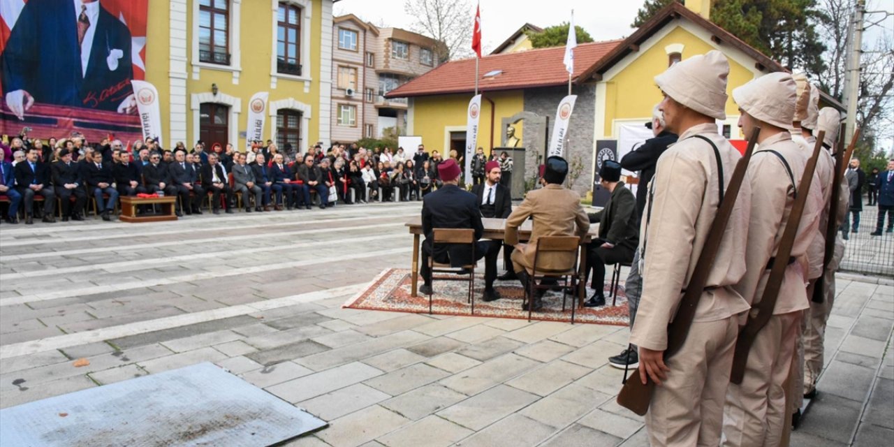 Atatürk'ün Bilecik'e gelişinin 104'üncü yıl dönümü kutlandı