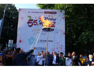 55. Uluslararası Tekirdağ Kiraz Festivali başladı