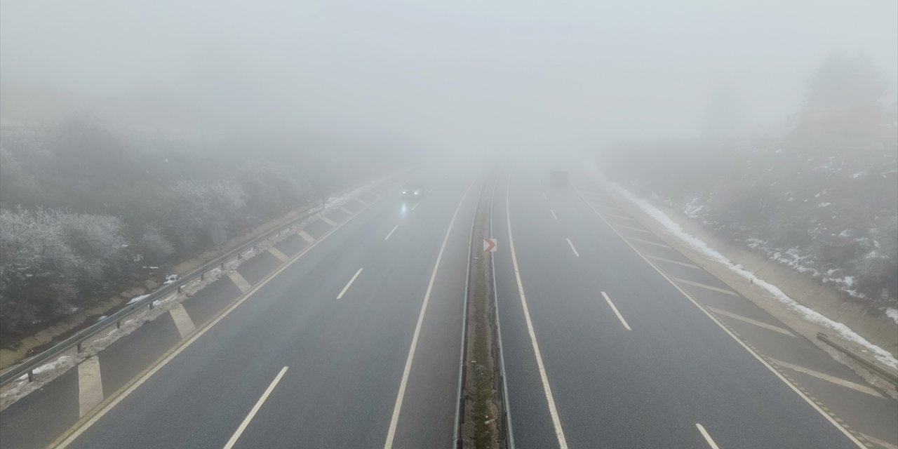 Kastamonu'da sis etkili oluyor