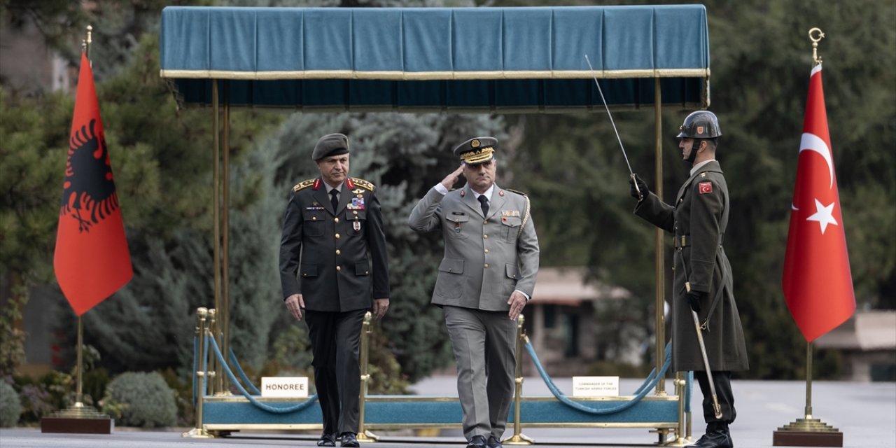 Genelkurmay Başkanı Orgeneral Gürak, Arnavut mevkidaşı Kingji ile görüştü