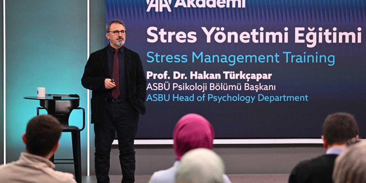 AAtölye'de "Stres Yönetimi Eğitimi" düzenlendi