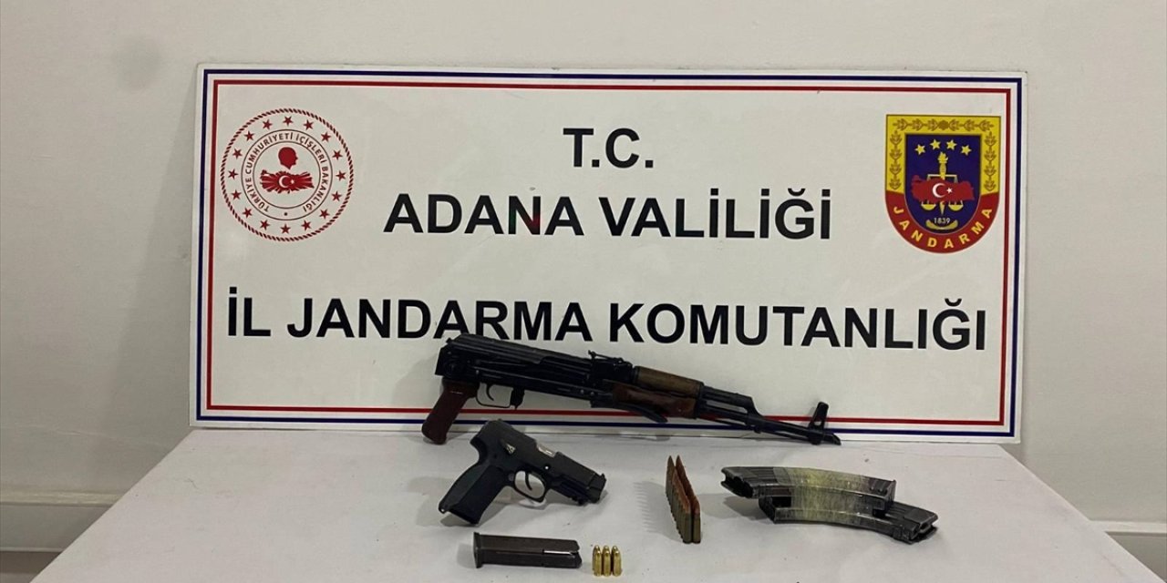 Adana'da evinde uzun namlulu silah ve tabanca bulunduran kişi tutuklandı