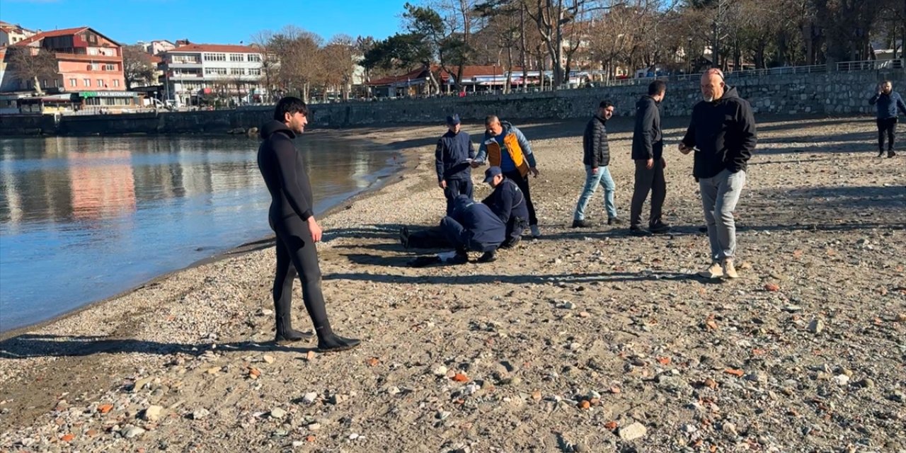 Amasra'da sit alanında detektörle dalış yapan amatör dalgıca gözaltı