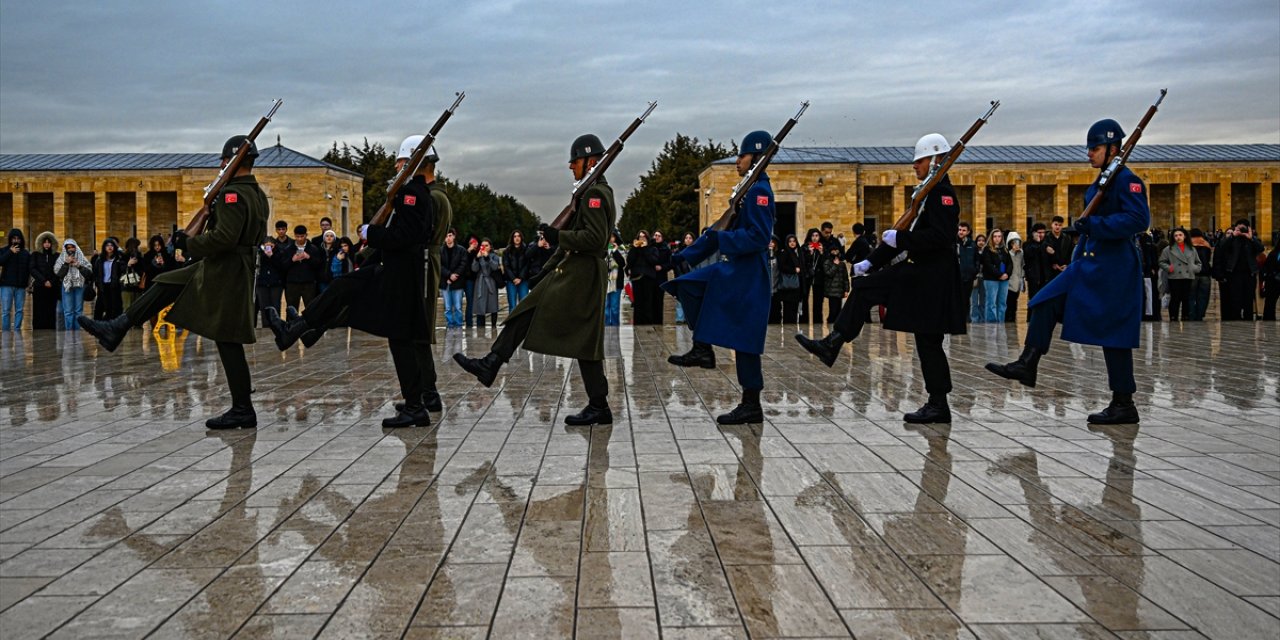 Türkiye Tenis Federasyonu yönetimi Anıtkabir'i ziyaret etti