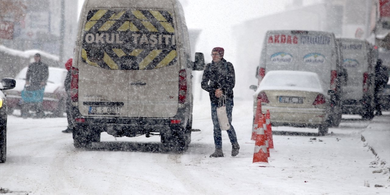 Doğu Anadolu'da 4 ilde kar yağışı, Kars'ta soğuk hava etkili oluyor