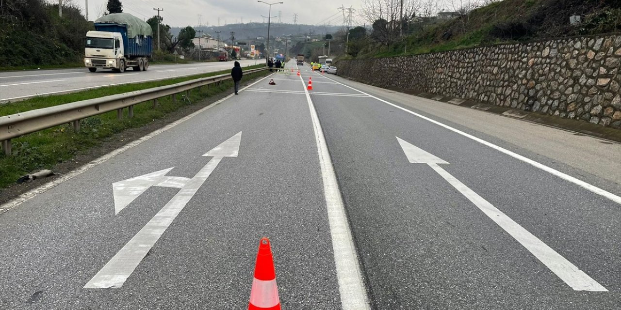 Sakarya'da taksinin çarptığı kadın öldü