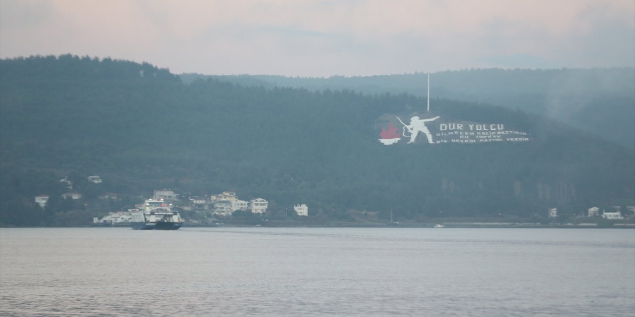 Çanakkale Boğazı yeniden transit gemi geçişlerine açıldı