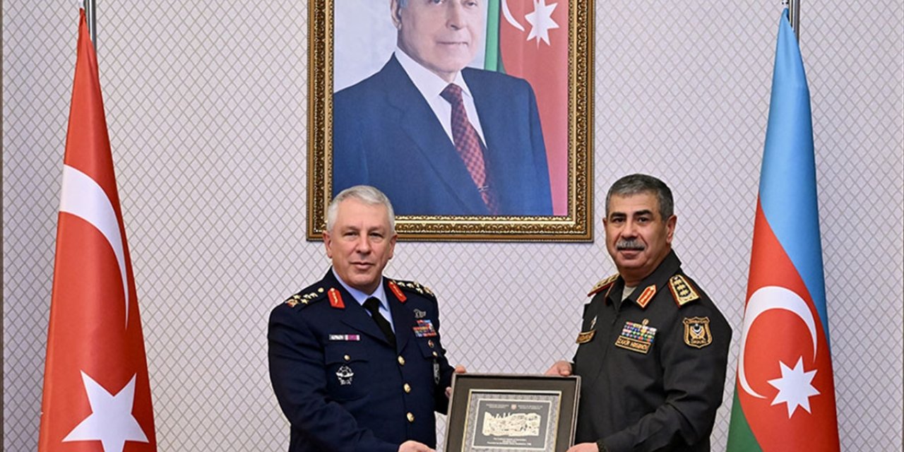 Hava Kuvvetleri Komutanı Orgeneral Kadıoğlu Azerbaycan'da temaslarda bulundu