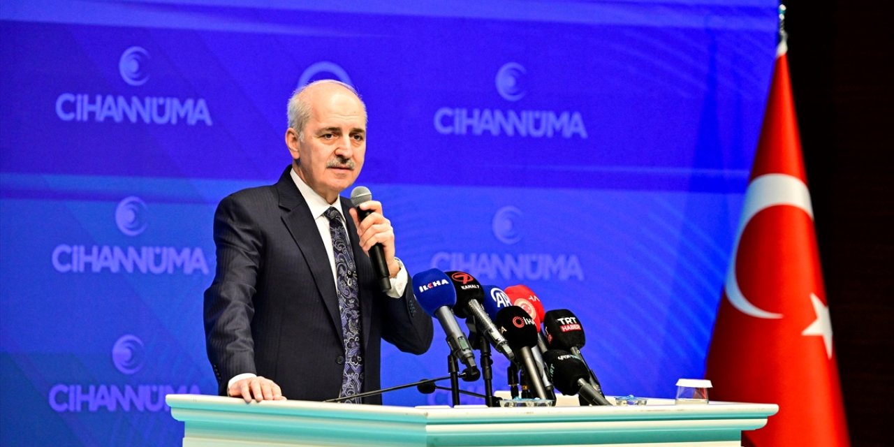 TBMM Başkanı Kurtulmuş "Cihannüma İstanbul Forum 2024"te konuştu: