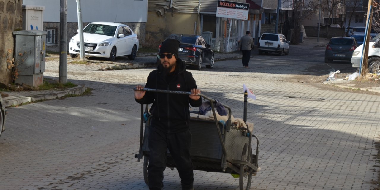 Yürüyerek dünyayı gezen Japonyalı gezgin Muş'a ulaştı