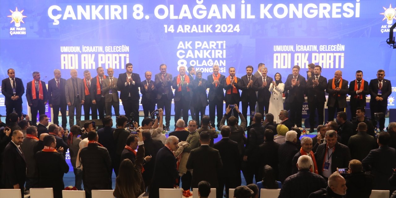 AK Parti Genel Başkan Yardımcısı Uygur, AK Parti Çankırı İl Kongresi'nde konuştu: