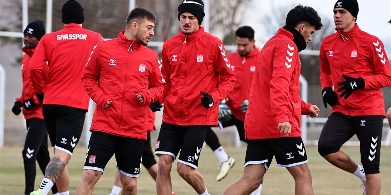 Sivasspor, Ankara Keçiörengücü maçının hazırlıklarını sürdürdü