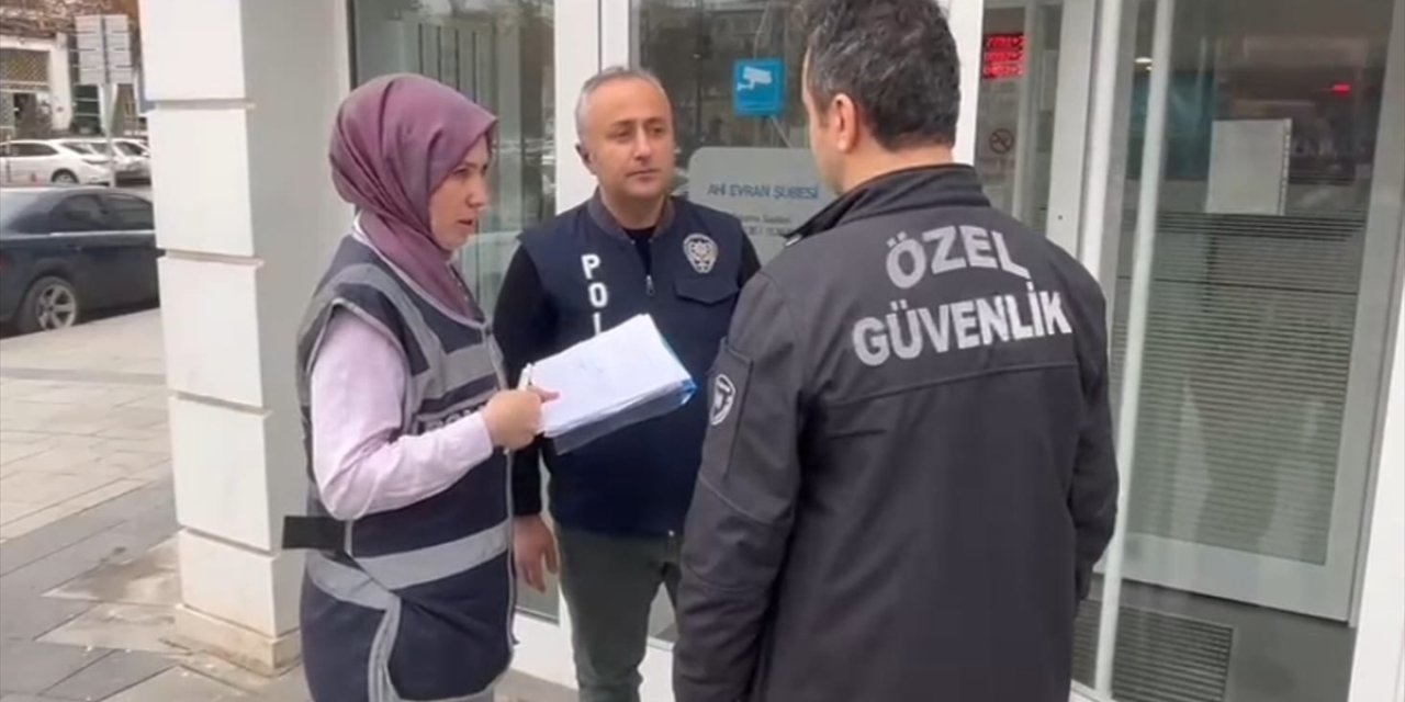 Kırşehir'de polis ve özel güvenlikçiler, 1 haftada 3 dolandırıcılık girişimini engelledi