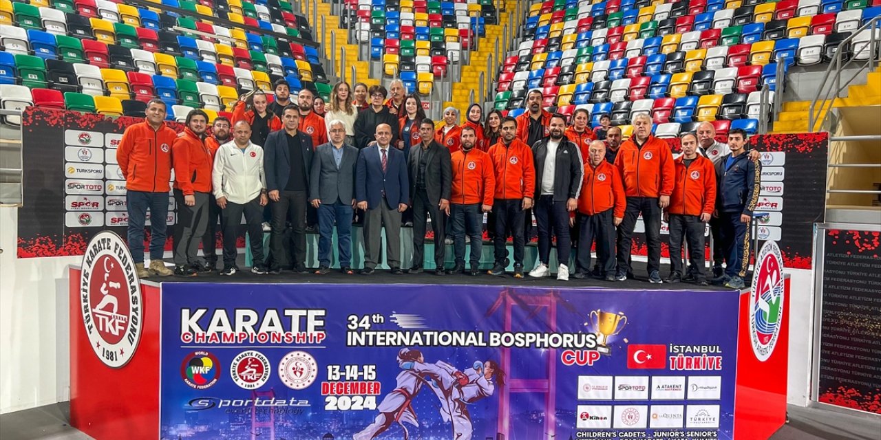 34. Uluslararası Boğaziçi Karate Turnuvası İstanbul'da yapıldı