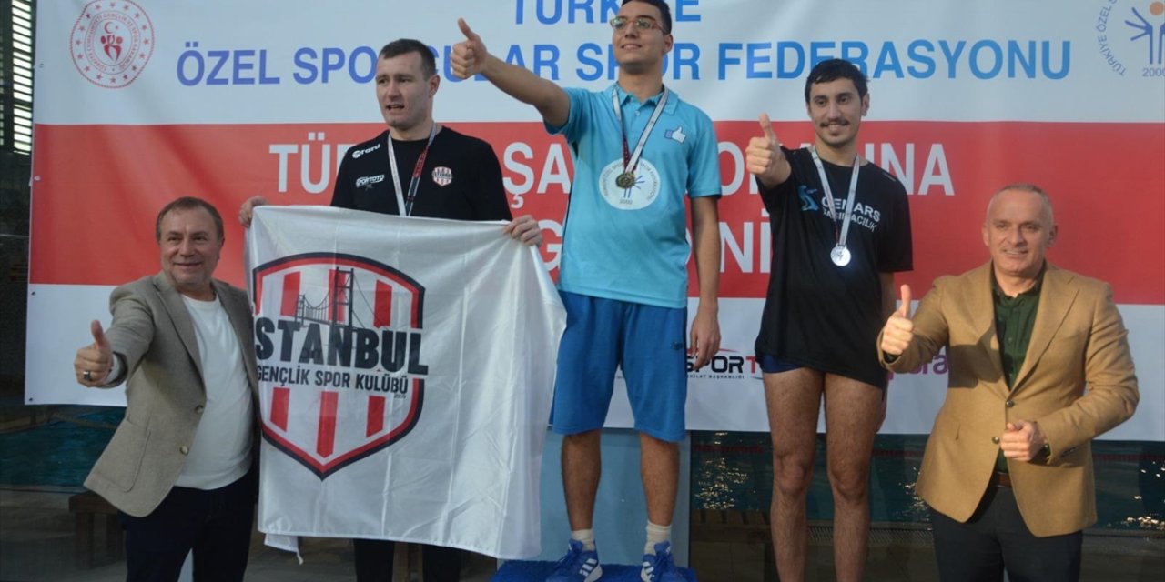 Türkiye Özel Sporcular Yüzme Şampiyonası Antalya'da yapıldı