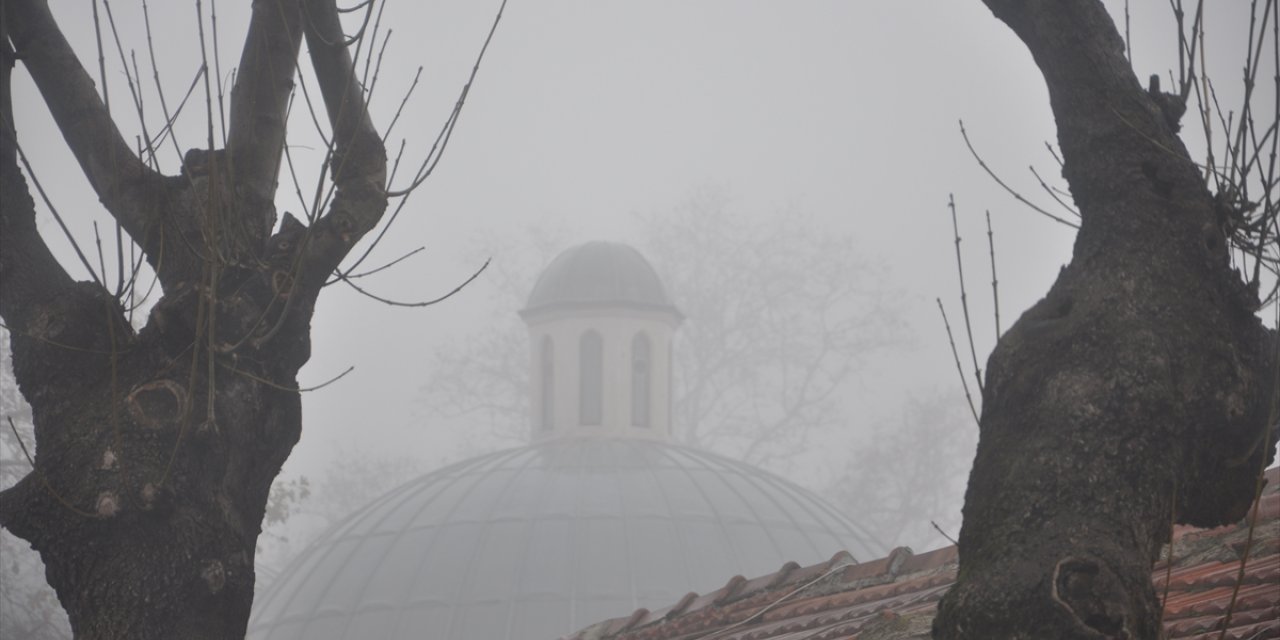 Kırklareli'nde sis etkili oldu