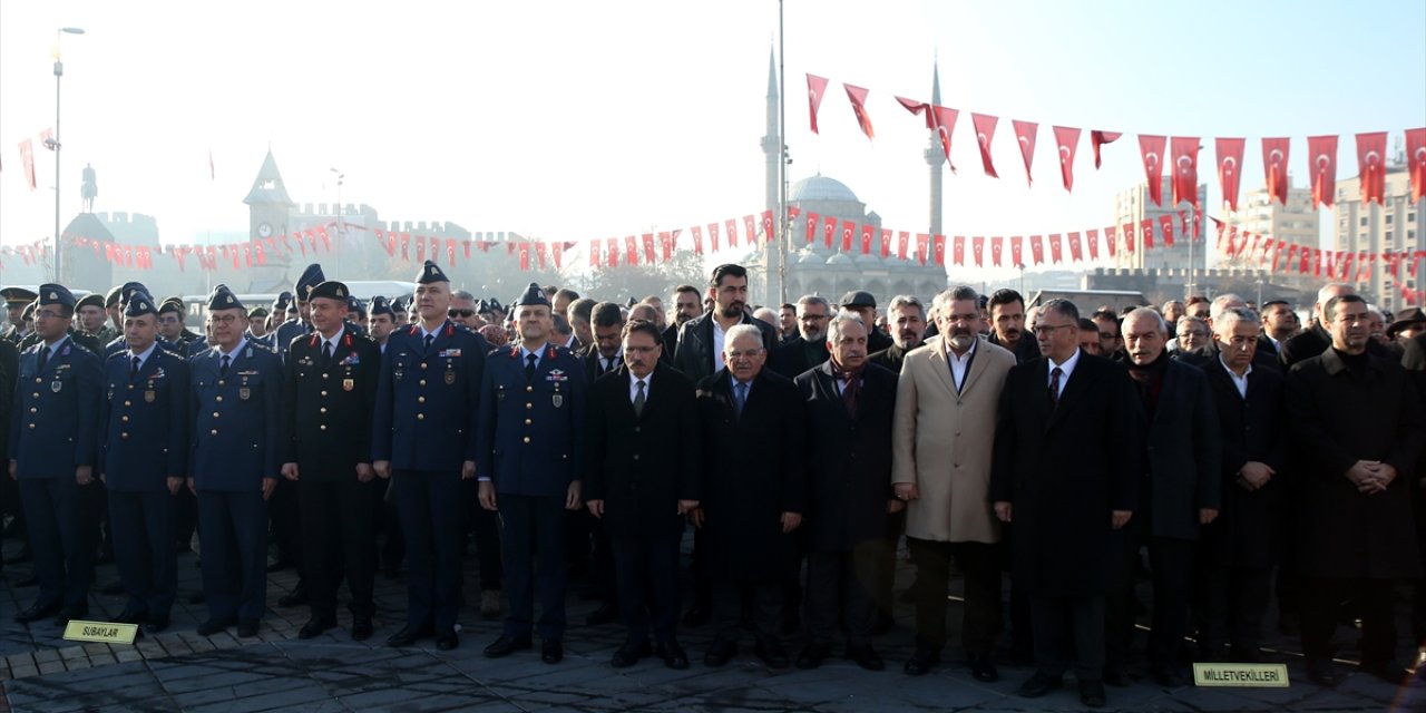 Atatürk'ün Kayseri'ye gelişinin 105. yıl dönümü kutlandı