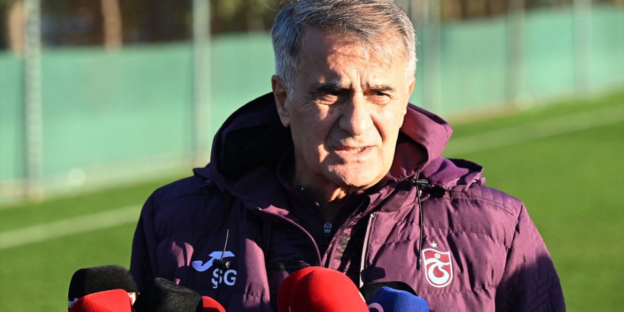 Trabzonspor Teknik Direktörü Şenol Güneş, kriz döneminden savaşarak çıkmak istiyor: