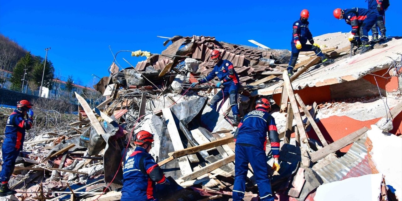 Ordu'da "Deprem Saha Tatbikatı" yapıldı