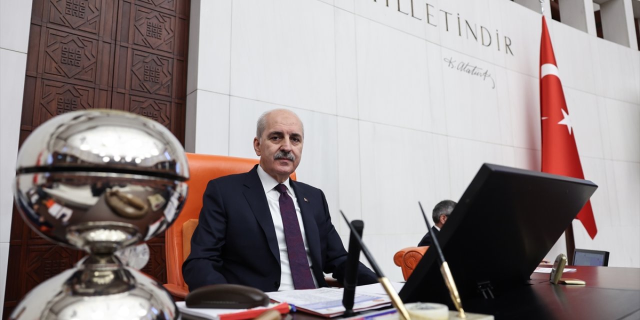 TBMM Başkanı Kurtulmuş, 2025 yılı bütçesinin hayırlı olmasını diledi