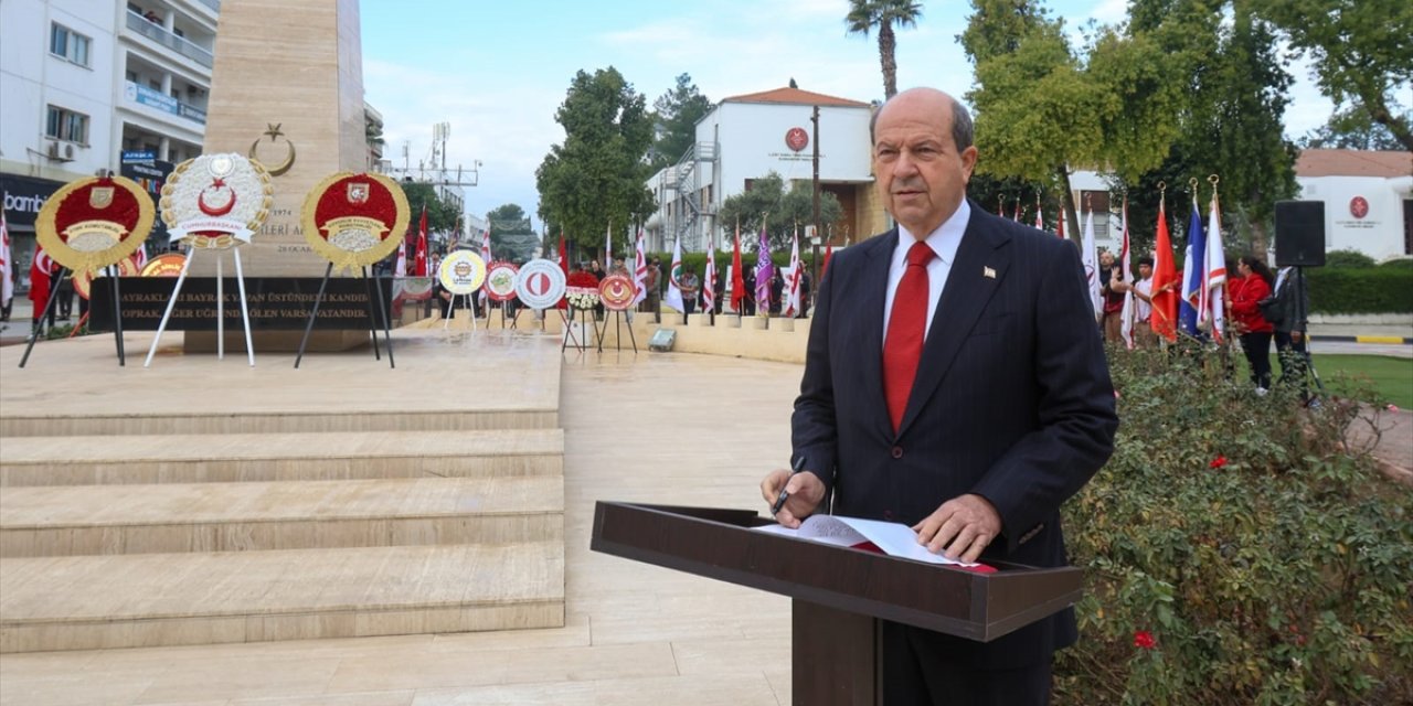 KKTC'de 21-25 Aralık Milli Mücadele ve Şehitler Haftası dolayısıyla törenler düzenlendi