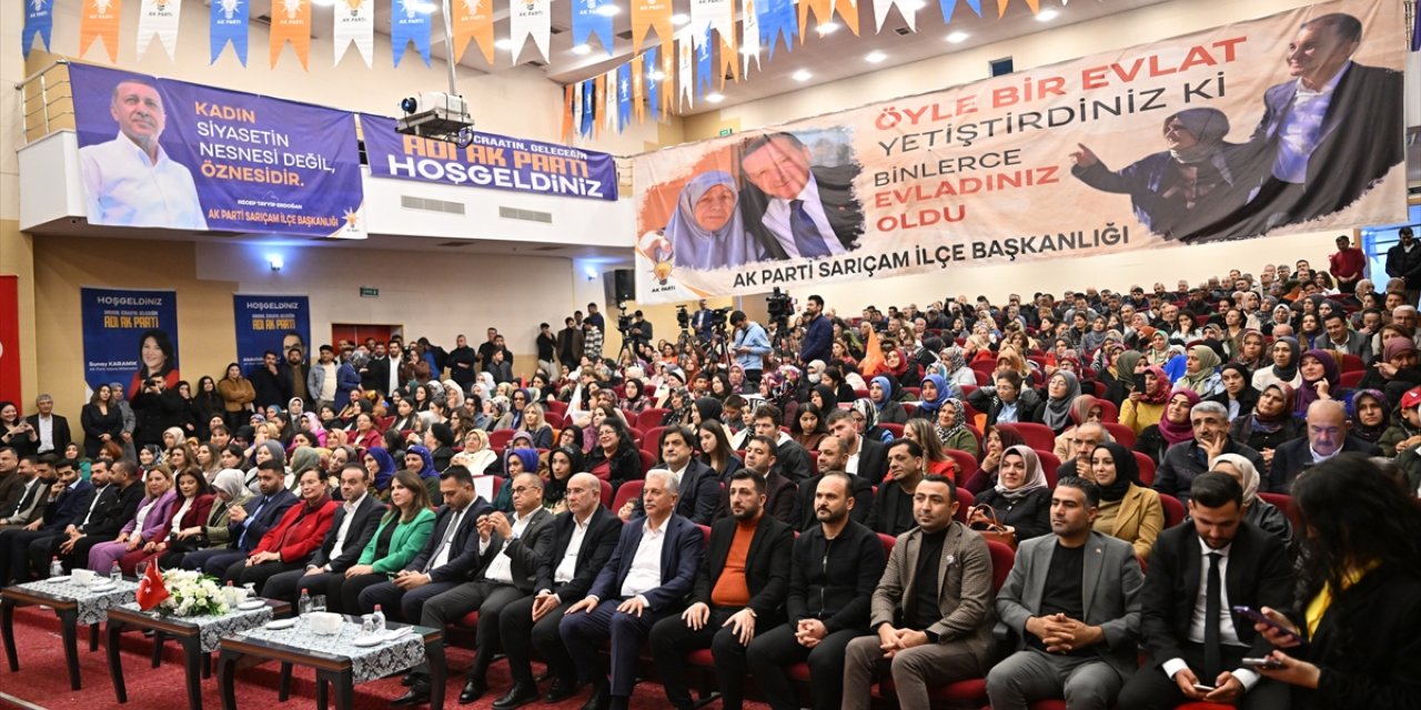 AK Parti Sözcüsü Ömer Çelik, Adana'da konuştu: