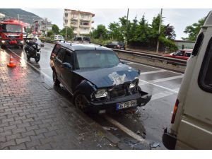 Ordu'da zincirleme trafik kazası: 4 yaralı