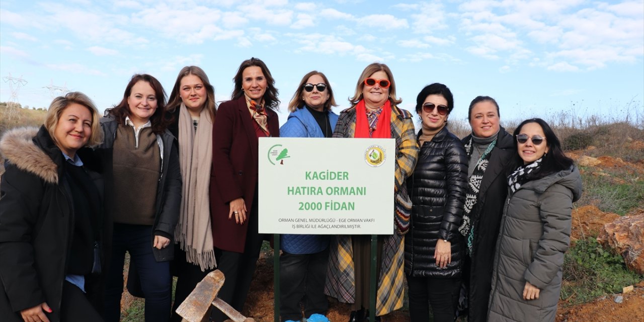 KAGİDER, Kocaeli'de 2 bin fidanı toprakla buluşturdu