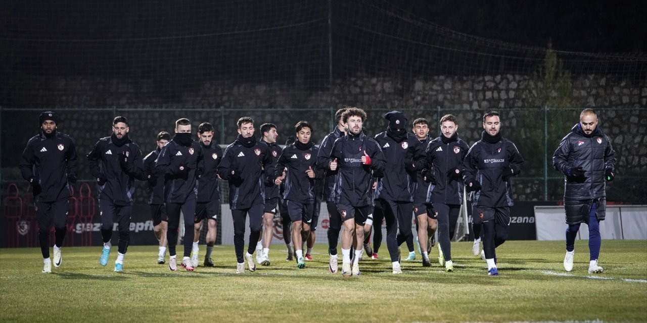 Gaziantep FK, Kasımpaşa maçının hazırlıklarına başladı