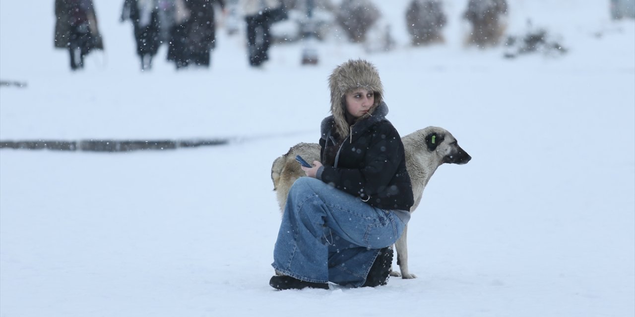 Erzurum, Kars, Tunceli ve Ardahan'da kar yağışı etkisini sürdürüyor