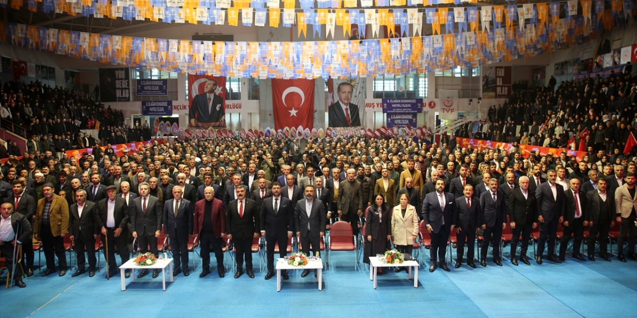 AK Parti Muş 8. Olağan İl Kongresi yapıldı