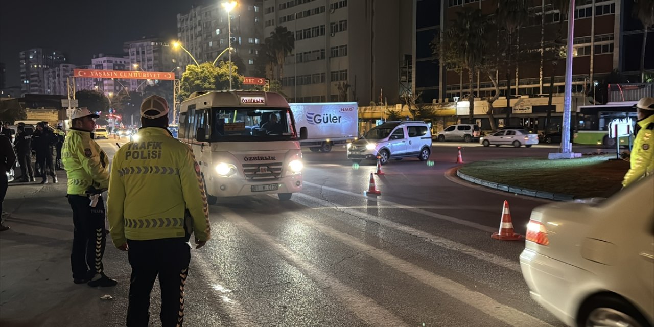 Adana'da dron destekli trafik denetimi yapıldı