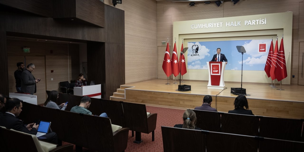 CHP Sözcüsü Yücel, basın toplantısı düzenledi: