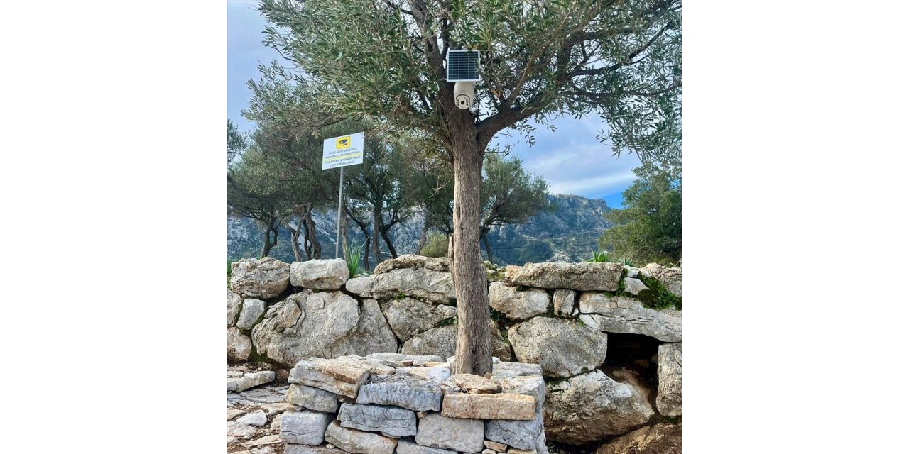 Amos Antik Kenti'ne güvenlik kamerası ve fotokapan kuruldu