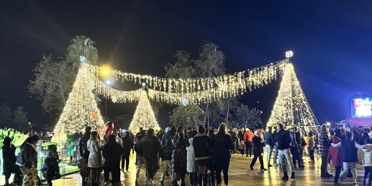 Antalya'da yeni yıl kutlamaları