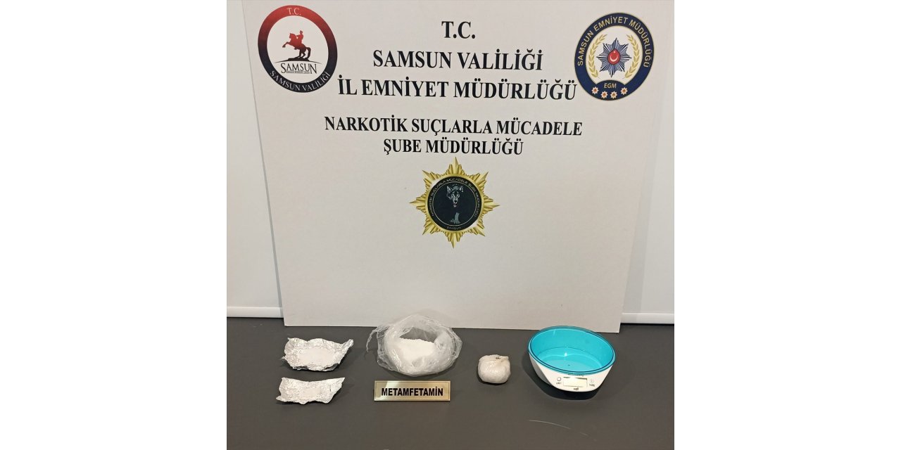 Samsun'da uyuşturucu operasyonunda 1 kişi gözaltına alındı