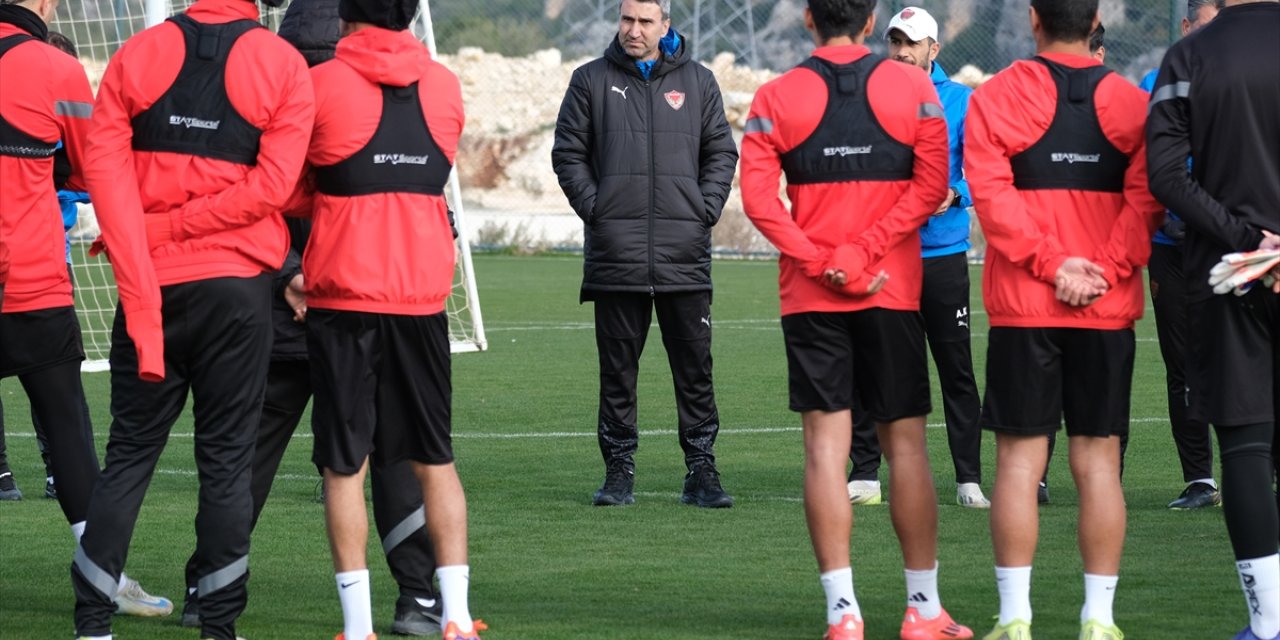 Atakaş Hatayspor, Fenerbahçe maçının hazırlıklarını sürdürdü