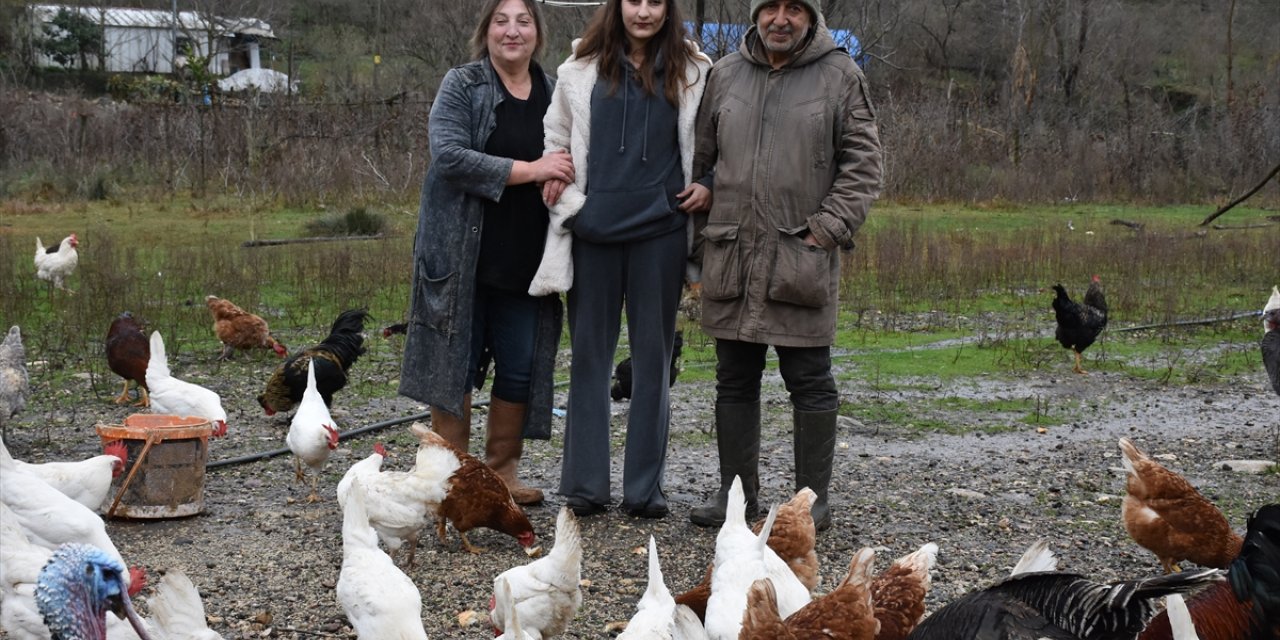 Üniversitede hazırladığı tezden etkilenen genç girişimci çiftlik kurdu