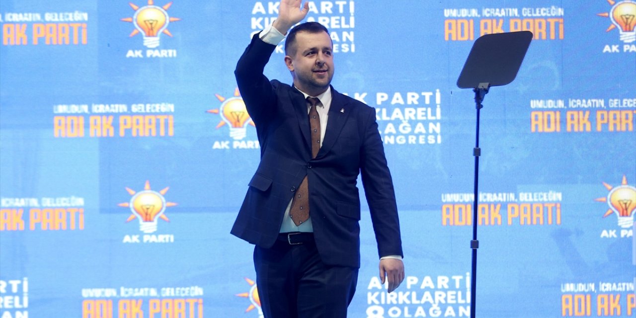 AK Parti'li Yalçın, Kırklareli'nde partisinin 8. Olağan İl Kongresi'nde konuştu: