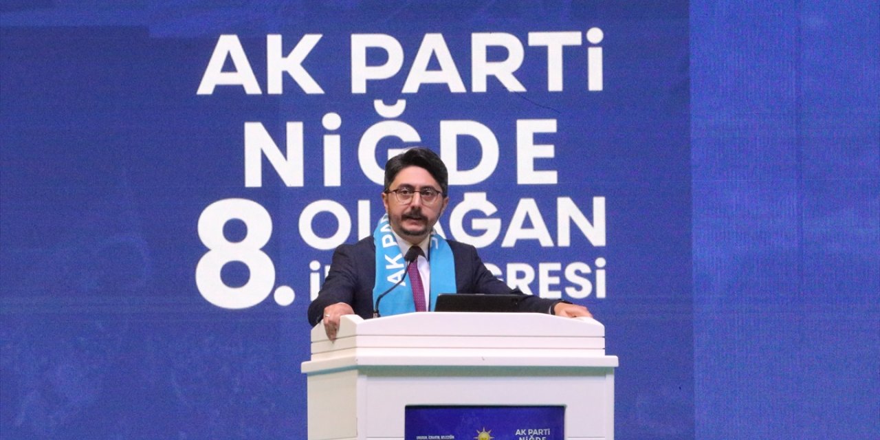 Dışişleri Bakanı Fidan AK Parti Niğde 8. Olağan İl Kongresi'nde konuştu: