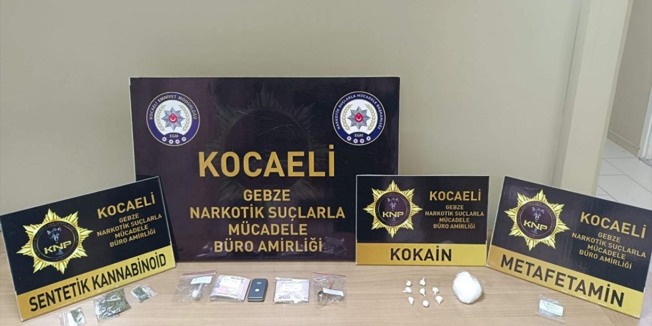 Kocaeli'de uyuşturucu operasyonunda 3 zanlı tutuklandı