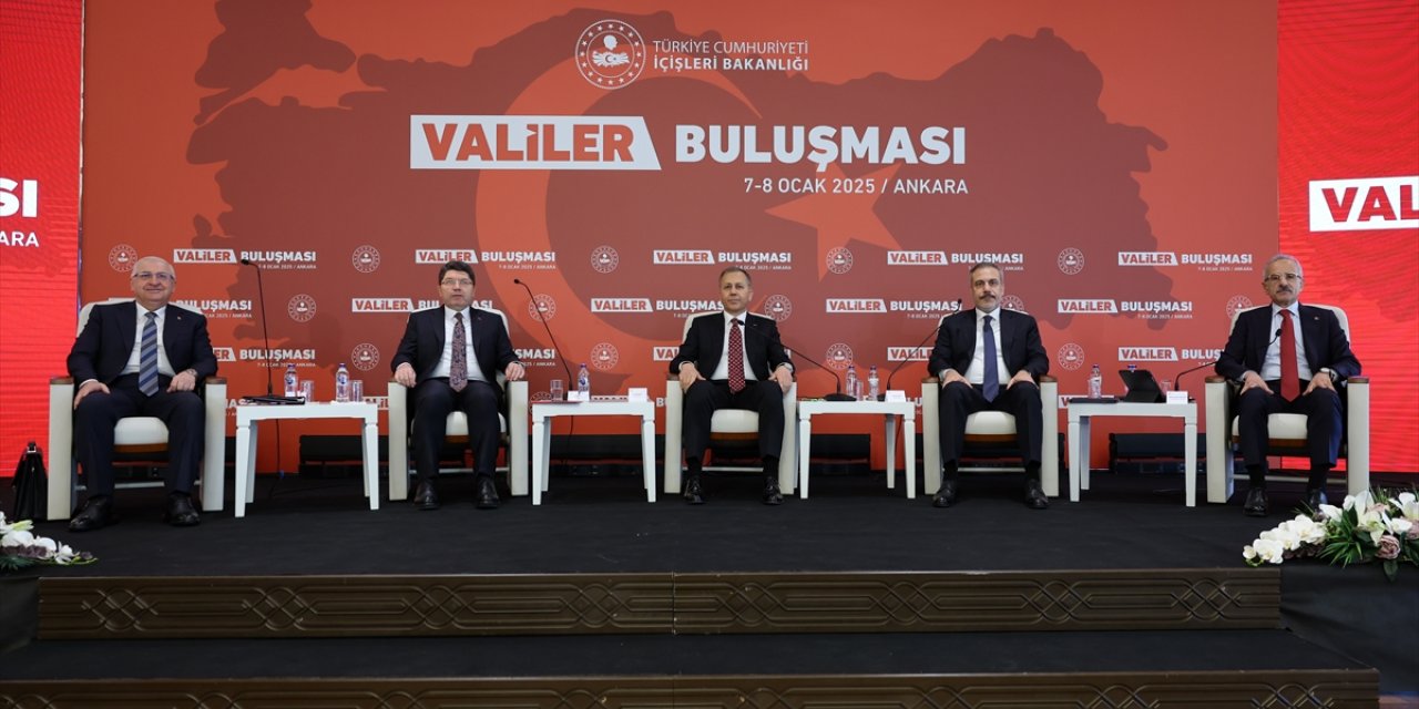 Bakan Yerlikaya'dan, Valiler Buluşması'na ilişkin paylaşım