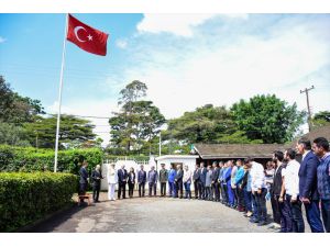 Kenya'daki Türk vatandaşları Çanakkale'yi unutmadı
