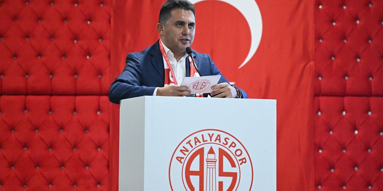 Antalyaspor Kulübü'nde başkanlığa Mustafa Ergün seçildi