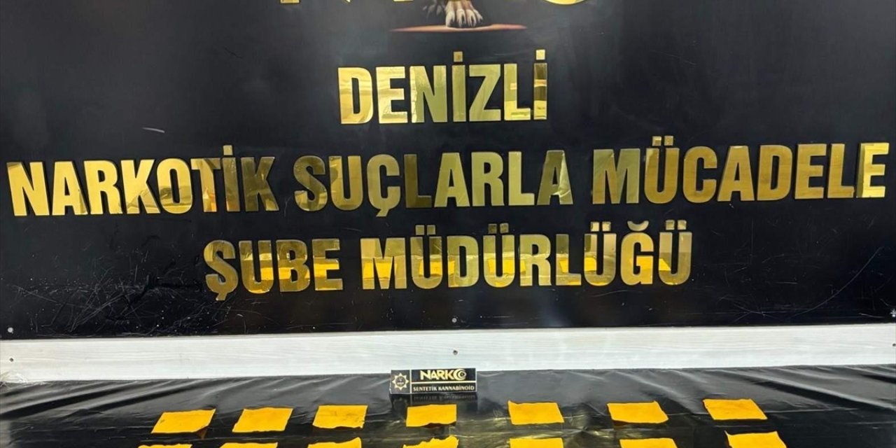 Denizli'de uyuşturucu operasyonunda 3 şüpheli tutuklandı